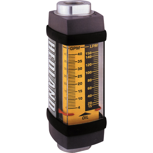 Flow meter 1-10 GPM oil, Analogue Equipex