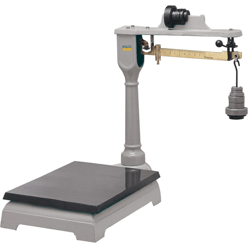 Balances &agrave; plateau &agrave; fl&eacute;au m&eacute;canique, 16" lo x 12" la, Capacit&eacute; de 100 kg Equipex