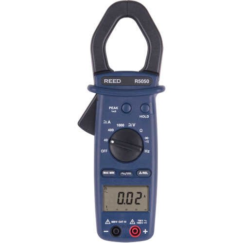 True RMS Clamp Meter, AC/DC Voltage, AC/DC Current Equipex