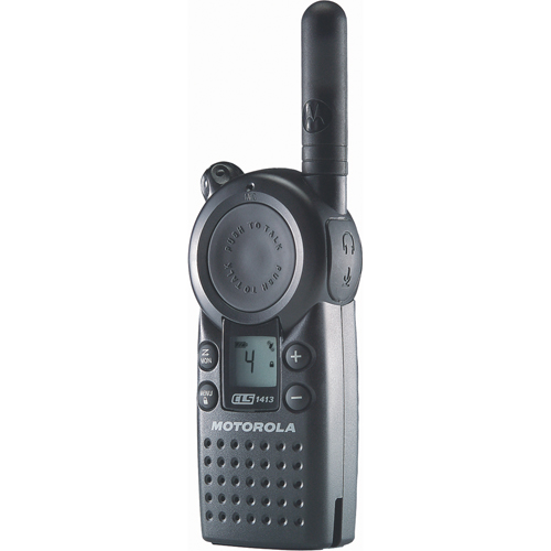 Radio bidirectionnelle commerciales s&eacute;rie CLS, Bande UHF, 4 canaux, Port&eacute;e 200 000 pi² Equipex
