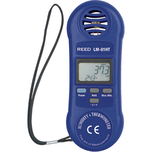 Thermo-hygrom&egrave;tre, 10% - 95% HR, 32° - 122° F (0° - 50°C) Equipex