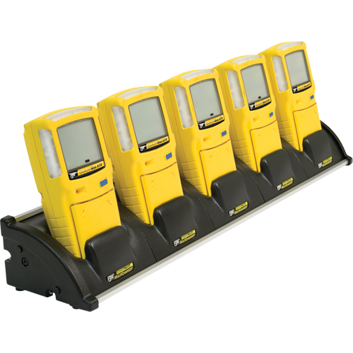BW GasAlertMax XT II Multi-Gas Detectors - Five Unit Cradle Charger Equipex
