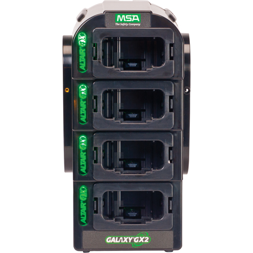 Chargeur &agrave; appareils multiples Galaxy GX2 pour Altair 4X/4XR, Compatible avec D&eacute;tecteur de gaz de la famille MSA Altair Equipex