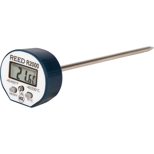 Thermometer, Contact, Digital, -40-450°F (-40-230°C) Equipex