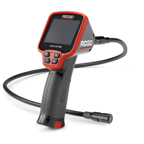 Micro CA-150 Inspection Camera, 3.5" L x 3.5" W Display, 320 x 240 pixels, 17 mm (2/3") Camera Head Equipex