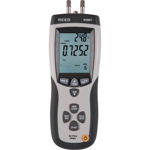 Micromanom&egrave;tre avec certificat de calibration, Num&eacute;rique, 0 - 0,752 PSI Equipex