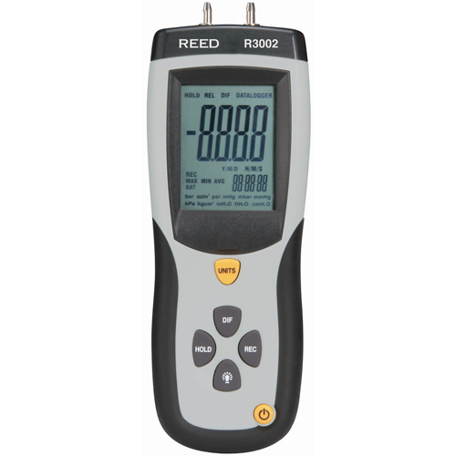 Differential Pressure Manometer, Digital Equipex