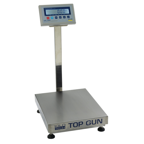 Balances &agrave; plateau &eacute;lectroniques Top Gun, 18" lo x 12" la, Capacit&eacute; de 150 lb Equipex