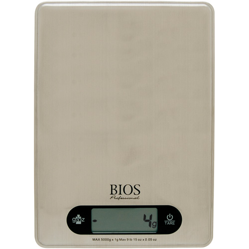 Portion Control Scale, 9 lbs. / 5000 g  Cap., 1 g / 0.1 oz. Graduations Equipex