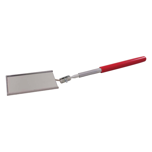 Mirror Replacement, Rectangular, 3-1/2" L x 3-1/2" W, Non Telescopic Equipex