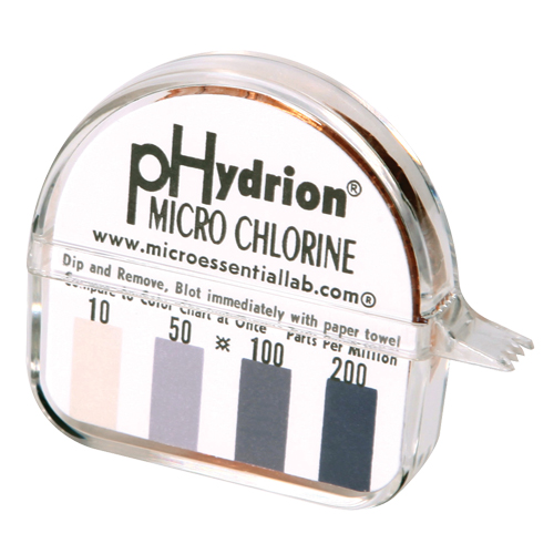 pHydrion CM-240 Hydrion Chlorine Test Paper Equipex