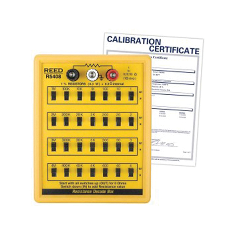 Resistance Decade Box with Calibration Certificate Equipex