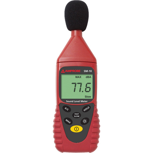 SM-10 Sound Meter, 0 - 50 dB Measuring Range Equipex