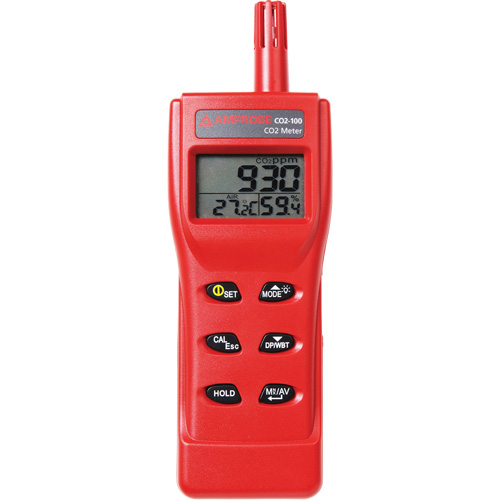 Compteur de dioxyde de carbone manuel CO2-100 Equipex