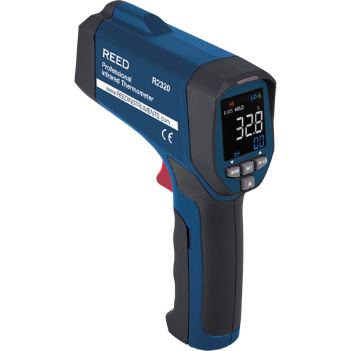 Thermom&egrave;tre &agrave; infrarouge professionnel, -26 - 1472° F ( -32 - 800° C ), 30:1, &eacute;missivit&eacute; Ajustable Equipex
