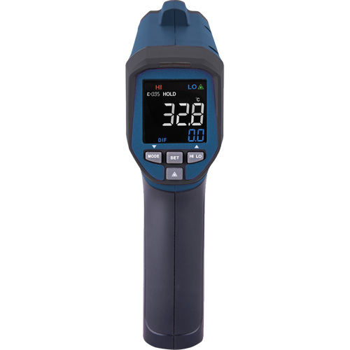 Thermom&egrave;tre &agrave; infrarouge professionnel, -26 - 1472° F ( -32 - 800° C ), 30:1, &eacute;missivit&eacute; Ajustable Equipex