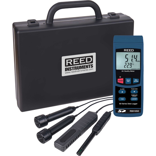 Data Logging Indoor Air Quality Meter Equipex