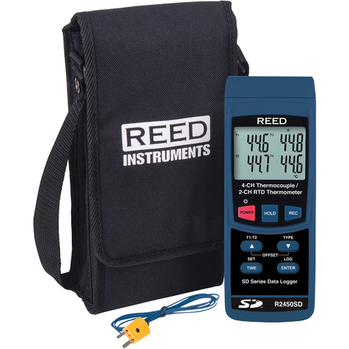 Data Logging Thermocouple Thermometer Equipex