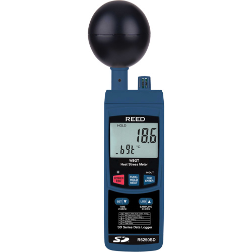 Data Logging Heat Stress Meter Equipex