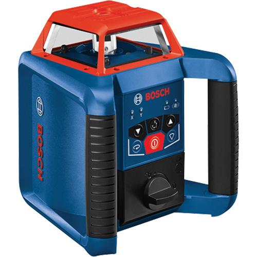 Revolve2000 Self-Leveling Horizontal/Vertical Rotary Laser Kit, 2000' (609.6 m), 670 Nm Equipex
