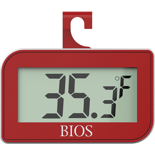 Thermom&egrave;tre num&eacute;rique de r&eacute;frig&eacute;rateur et cong&eacute;lateur, Sans contact, Num&eacute;rique, -4-122°F ( -20-50°C) Equipex