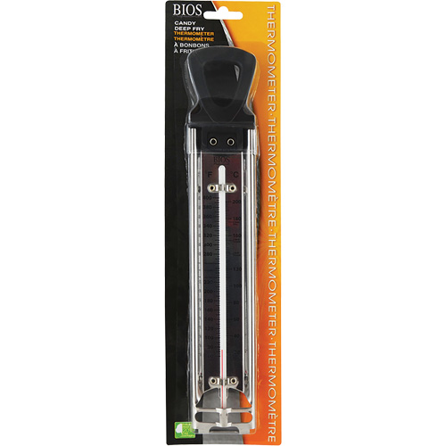 Thermom&egrave;tre &agrave; friture/ bonbons haut de gamme, Contact, Num&eacute;rique, 60-400°F (20-200°C) Equipex