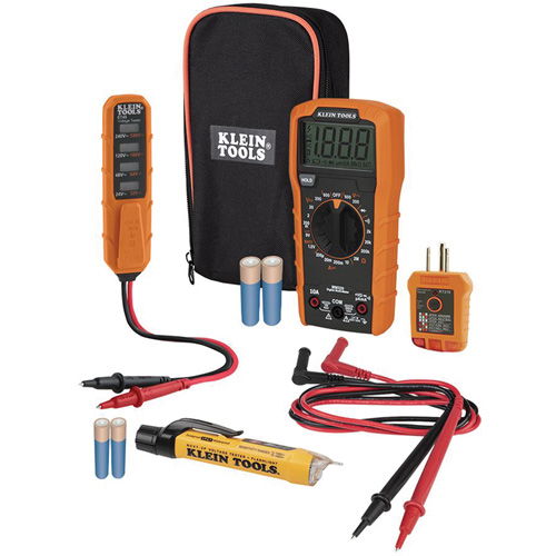 Trousse dessai &eacute;lectrique avec multim&egrave;tre num&eacute;rique Equipex