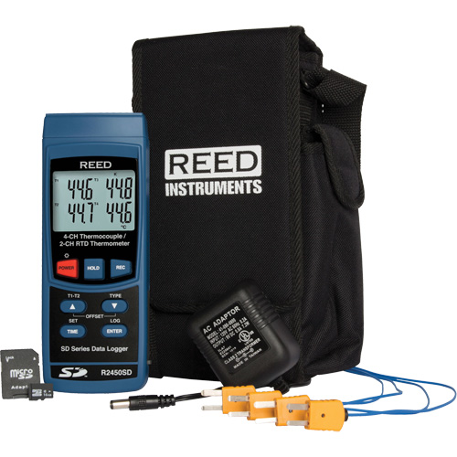 Data Logging Thermocouple Thermometer Kit Equipex