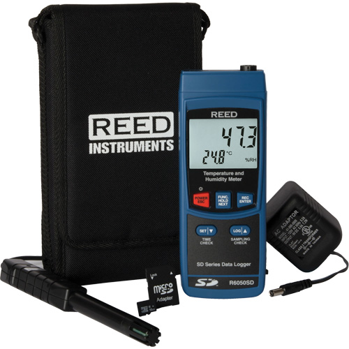 Thermo-Hygrometer Kit, 5% - 95% RH, 32°- 122° F ( 0° - 50° C ) Equipex