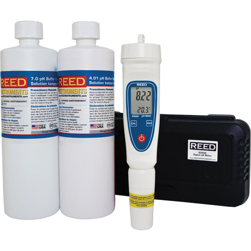 pH Meter & Buffer Solution Kit Equipex