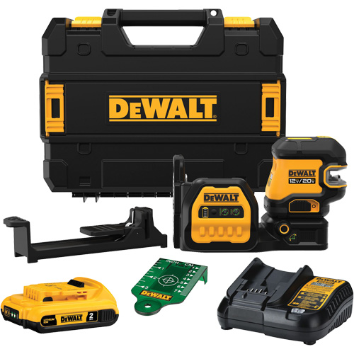 20V MAX* 5 Spot Green Line Laser Kit Equipex