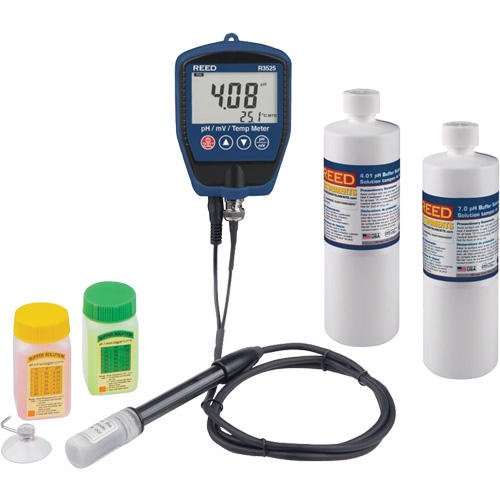 pH/mV Meter with Buffer Solution Kit Equipex