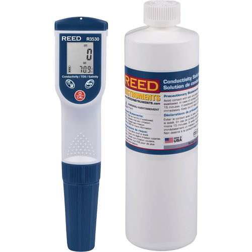 Conductivity/TDS/Salinity Meter & Solution Kit Equipex