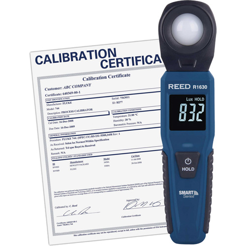 Luxm&egrave;tre Bluetooth Smart Series avec certificat de calibration Equipex