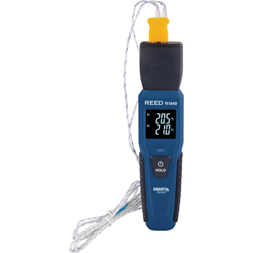 Thermom&egrave;tre &agrave; thermocouple Bluetooth Smart Series, Contact, Num&eacute;rique, -328-2501°F (-200-1372°C) Equipex