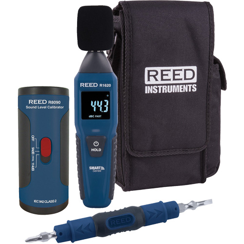 R1620 Smart Series Sound Level Meter Kit, 30 - 130 dB Measuring Range Equipex