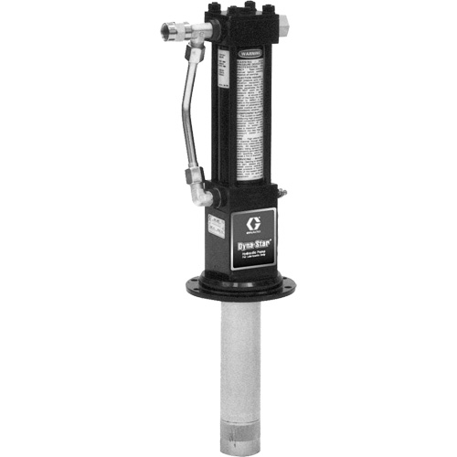Hydraulic Dyna-Star&reg; 5:1 35 lbs. Grease Pump, Steel, Copper, Polyurethane, Buna-N & Polyester Elastomer Equipex