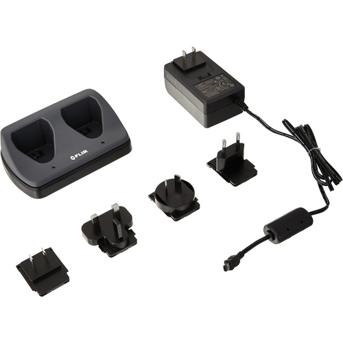 Chargeur de pile &agrave; 2 baies pour les s&eacute;ries T6xx et T1K Equipex