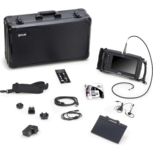 Trousse de vid&eacute;oscope haute performance avec sonde de cam&eacute;ra articul&eacute;e &agrave; quatre voies Equipex