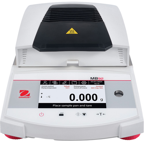 MB92 Carbon Fiber Heating  Moisture Analyzer Equipex