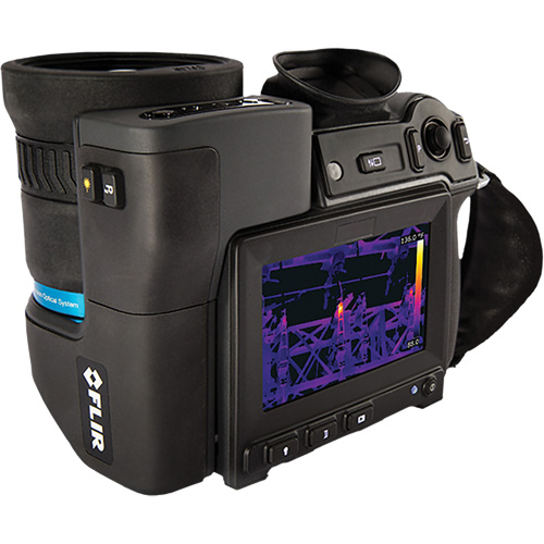 Cam&eacute;ra d'imagerie thermique T1010 HD avec objectif de 45°, 800 x 480 pixels, -40° - 650°C (-40° - 1202°F), 25 mK Equipex