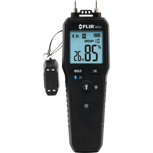Hygrom&egrave;tre &agrave; &eacute;pingle avec Bluetooth, Gamme d'humidit&eacute; 1 - 99% Equipex