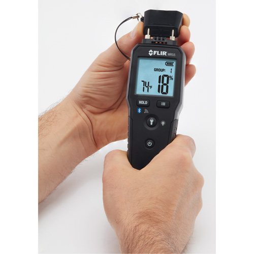 Hygrom&egrave;tre &agrave; &eacute;pingle avec Bluetooth, Gamme d'humidit&eacute; 1 - 99% Equipex