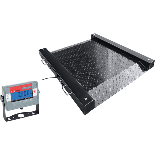 DEFENDER Drum Scale, 2500 lbs. Capacity, 30" W x 30" L Equipex