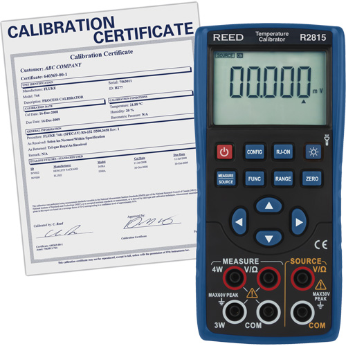 Temperature Calibrator with Traceable Certificate Equipex