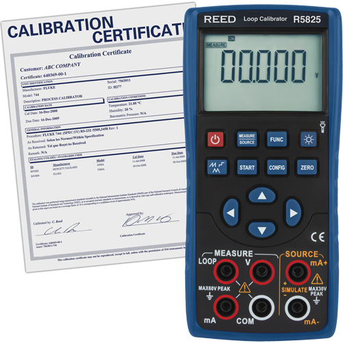 &eacute;talonneur en boucle avec certificat de traçabilit&eacute; Equipex