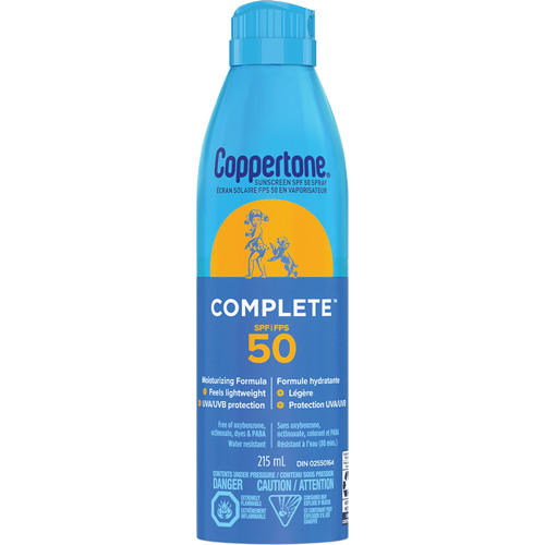 &eacute;cran solaire r&eacute;sistant &agrave; l'eau Sport, FPS 50, A&eacute;rosol Equipex