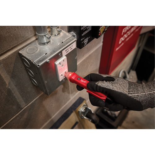 D&eacute;tecteur de tension et testeur de prise DDFT, 50 V - 1000 V, Alerte Affichage & son Equipex