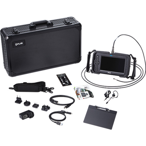 Ensemble de vid&eacute;oscope haute performance avec cam&eacute;ra HD double & longue sonde, 1280" lo x 720" la Affichage, 1024 x 600 pixels, 4,9 mm (0,19") T&ecirc;te de cam&eacute;ra Equipex