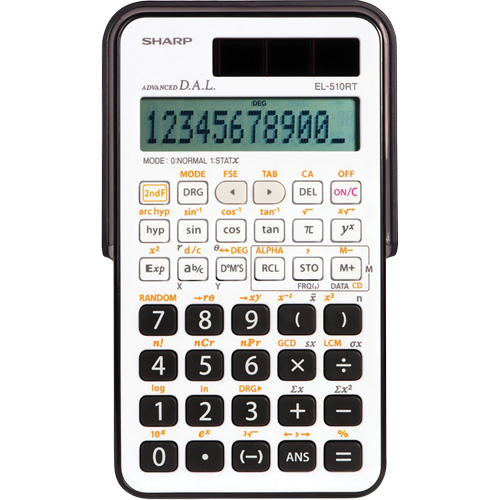 EL510RTB Scientific Calculator with 169 Functions Equipex